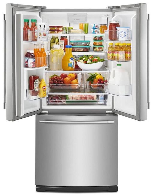 Maytag 30" Fingerprint Resistant Stainless Steel French Door Refrigerator With Exterior Water Dispenser - Image 2