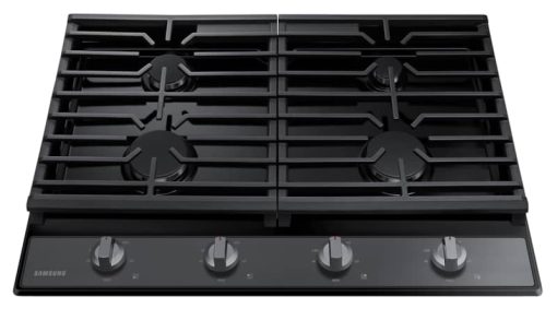 Samsung ADA 30" Fingerprint Resistant Black Stainless Steel Gas Cooktop - Image 2