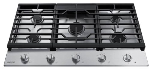 Samsung ADA 36" Stainless Steel Gas Cooktop - Image 2