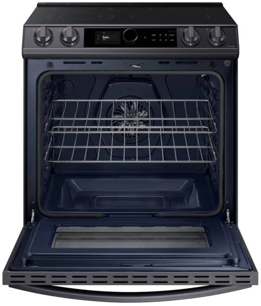 Samsung ADA 6.3 Cu. Ft. Fingerprint Resistant Black Stainless Steel Slide-In Electric Range - Image 2