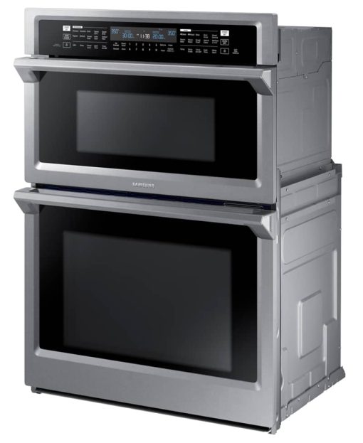 Samsung 30" Stainless Steel Built-In Combination Microwave Wall Oven - Image 3