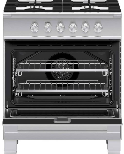 Fisher & Paykel Series 7 30" Stainless Steel Gas Range With 4 Burners - Image 2