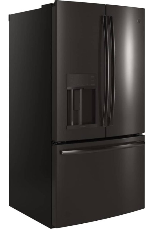 GE Profile ADA ENERGY STAR 27.7 Cu. Ft. Black Stainless French-Door Refrigerator With Hands-Free AutoFill - Image 4