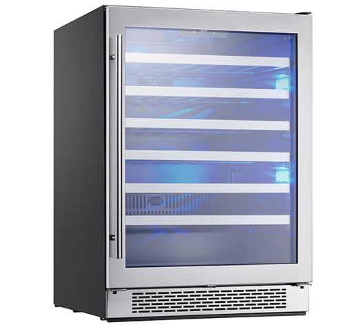 Zephyr Presrv 24" Stainless Frame Single Zone Wine Cooler - Image 2