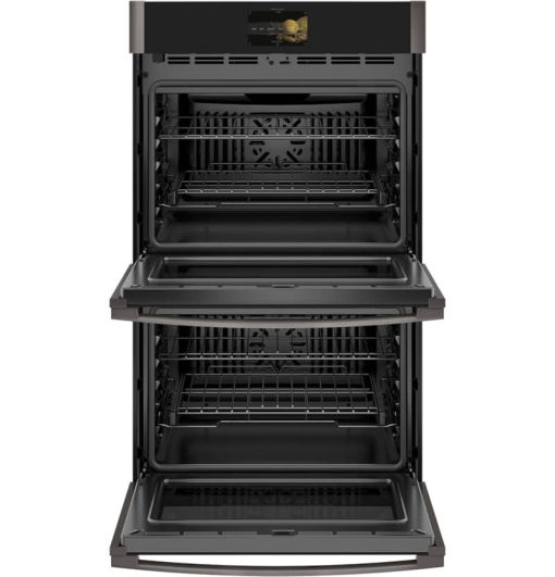 GE Profile Series 30" Black Stainless Built-In Convection Double Wall Oven - Image 3