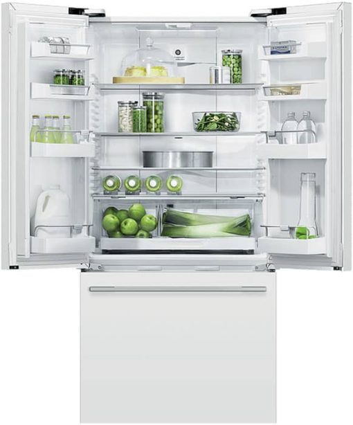 Fisher & Paykel Series 7 17 Cu. Ft. White French Door Refrigerator - Image 2