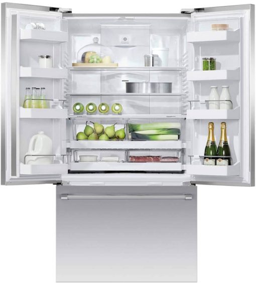 Fisher & Paykel Series 7 20.1 Cu. Ft. Stainless Steel French Door Refrigerator Freezer - Image 2