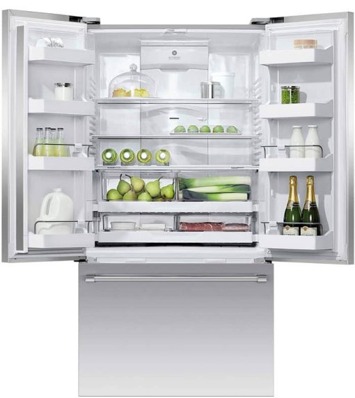 Fisher & Paykel Series 7 20.1 Cu. Ft. Stainless Steel French Door Refrigerator Freezer - Image 2