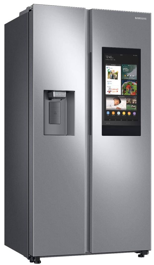 Samsung 21.5 Cu. Ft. Fingerprint Resistant Stainless Steel Counter Depth Side-By-Side Refrigerator With Touch Screen Family Hub - Image 5