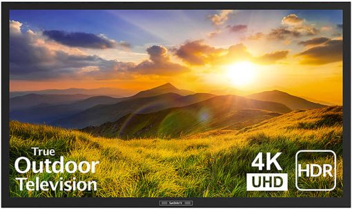 SunBrite 43" Black Signature 2 Series 4K Ultra HDR Partial Sun Outdoor HDTV