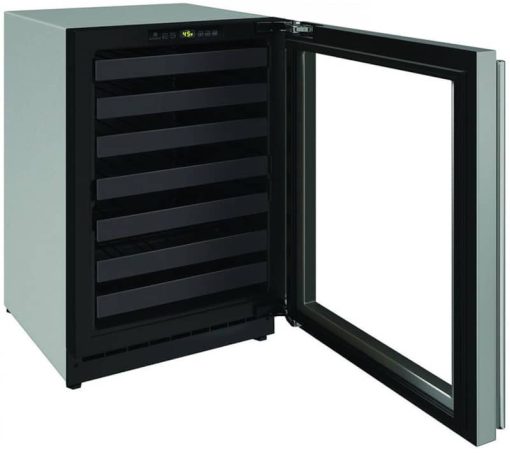 U-Line 24" Stainless Frame Wine Refrigerator - Image 2