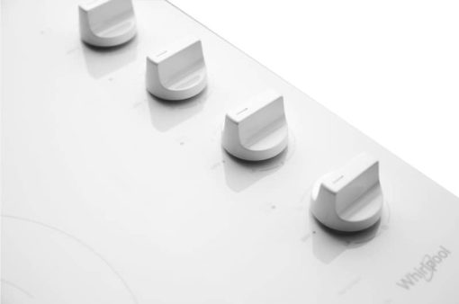 Whirlpool ADA 30" White Electric Ceramic Glass Cooktop With Dual Radiant Element - Image 2