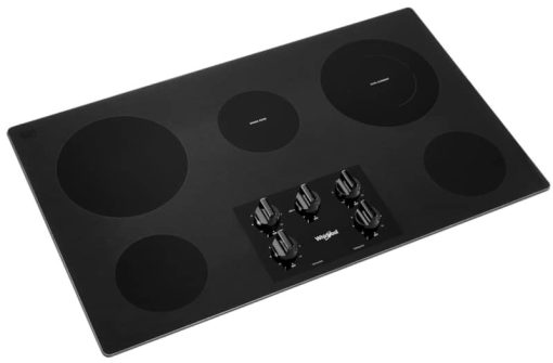 Whirlpool ADA 36" Black Electric Ceramic Glass Cooktop With Dual Radiant Element - Image 2