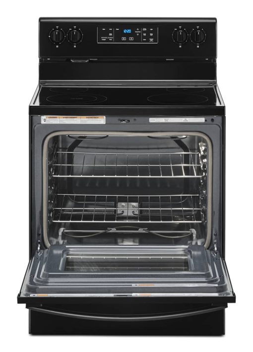 Whirlpool 5.3 Cu. Ft. Black Electric Range With Frozen Bake Technology - Image 2