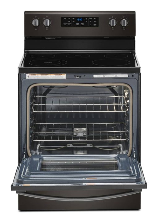 Whirlpool 5.3 Cu. Ft. Fingerprint Resistant Black Stainless Electric Range With Frozen Bake Technology - Image 2