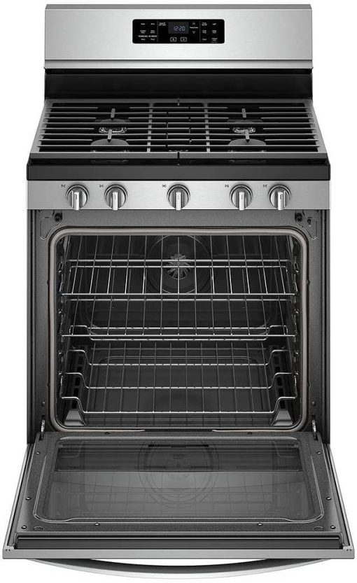 Whirlpool 5.8 Cu. Ft. Fingerprint Resistant Stainless Steel Freestanding Gas Range With Frozen Bake Technology - Image 2
