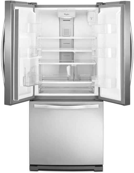 Whirlpool 30" Fingerprint Resistant Stainless Steel French Door Refrigerator - Image 3
