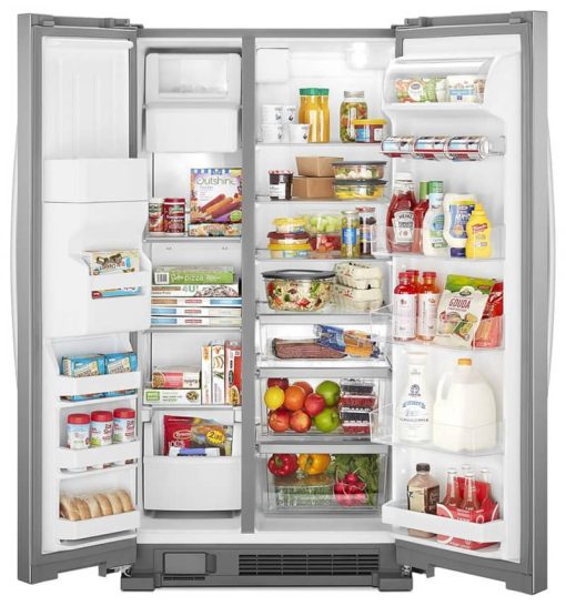 Whirlpool ADA 33" Fingerprint Resistant Stainless Steel Side-By-Side Refrigerator - Image 2