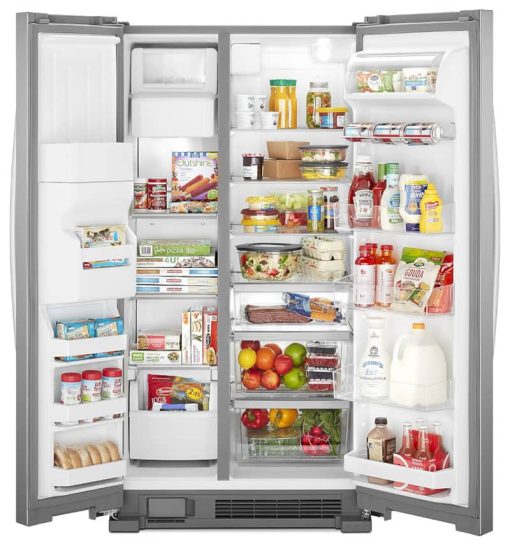 Whirlpool ADA 36" Fingerprint Resistant Stainless Steel Side-By-Side Refrigerator - Image 2