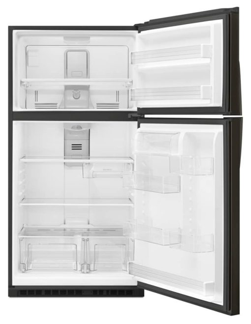 Whirlpool ADA 33" Fingerprint Resistant Black Stainless Steel Top Freezer Refrigerator - Image 3