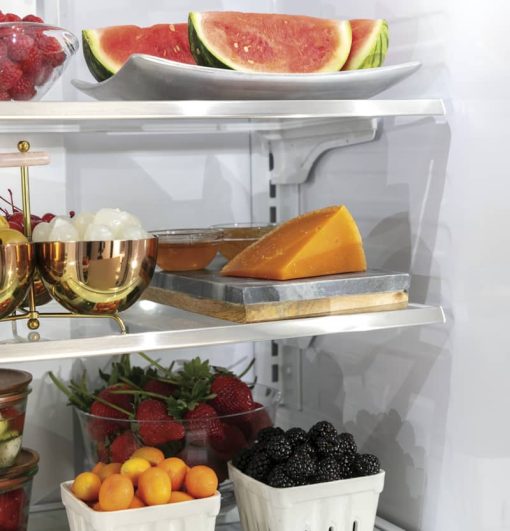 Cafe ADA 18.6 Cu. Ft. Matte Black Counter-Depth French-Door Refrigerator - Image 11