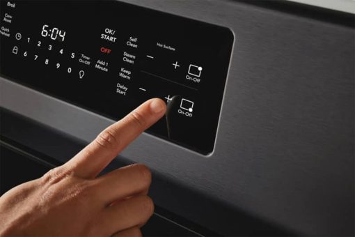 Frigidaire Gallery 30" Smduge-Proof Black Stainless Steel Induction Range With Air Fry - Image 11