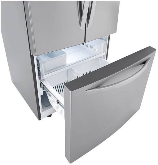 LG 25 Cu. Ft. PrintProof Stainless Steel French Door Refrigerator - Image 11