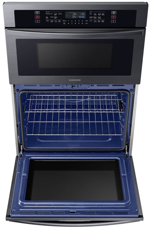 Samsung 30" Fingerprint Resistant Black Stainless Steel Microwave Combination Wall Oven - Image 11