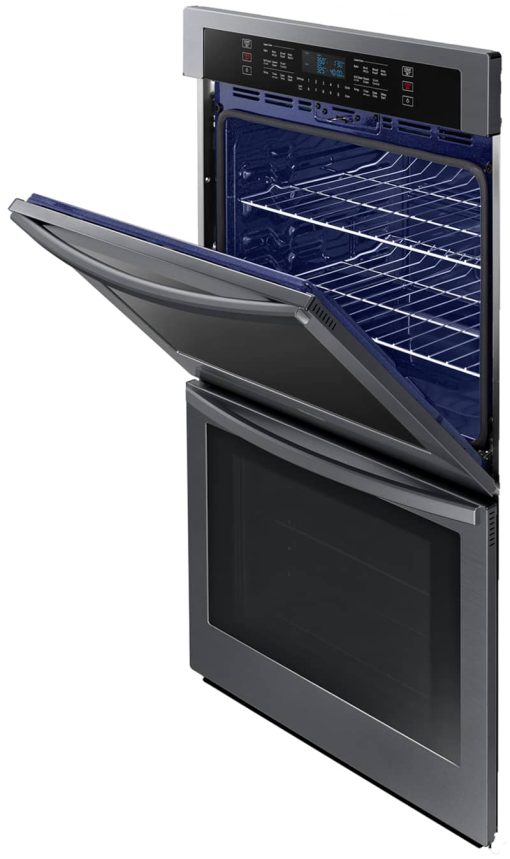 Samsung 30" Fingerprint Resistant Black Stainless Steel Double Wall Oven - Image 11