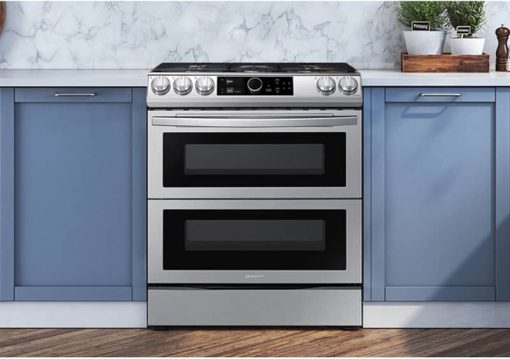 Samsung ADA 6 Cu. Ft. Fingerprint Resistant Stainless Steel Flex Duo Slide-In Gas Range With Smart Dial, Air Fry & Wi-Fi - Image 11