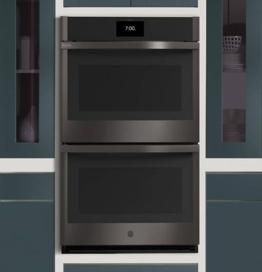 GE Profile Series 30" Black Stainless Built-In Convection Double Wall Oven - Image 11