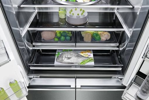 LG SIGNATURE ADA 23 Cu. Ft. Textured Steel Smart Wi-Fi InstaView Door-In-Door Counter-Depth Refrigerator - Image 13