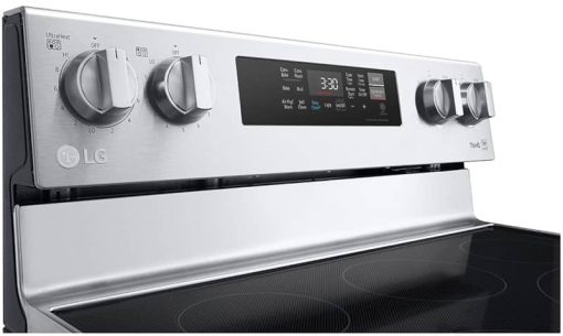 LG 6.3 Cu. Ft. Stainless Steel Smart Wi-Fi Enabled Fan Convection Electric Range With Air Fry & EasyClean - Image 12