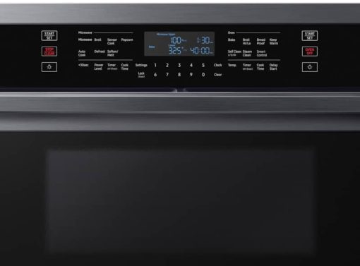 Samsung 30" Fingerprint Resistant Black Stainless Steel Microwave Combination Wall Oven - Image 12