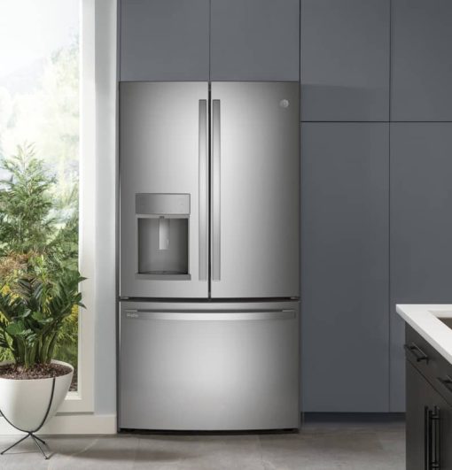 GE Profile ADA 22.1 Cu. Ft. Fingerprint Resistant Stainless Steel Counter-Depth French-Door Refrigerator With Door In Door And Hands-Free AutoFill - Image 12