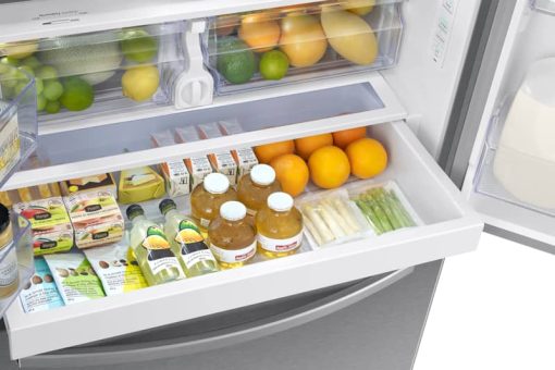 Samsung ADA 28 Cu. Ft. Fingerprint Resistant Stainless Steel Large Capacity 3-Door French Door Refrigerator - Image 12