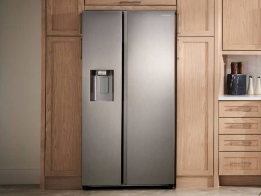 Samsung ADA 22 Cu. Ft. Fingerprint Resistant Stainless Steel Counter-Depth Side-By-Side Refrigerator - Image 12