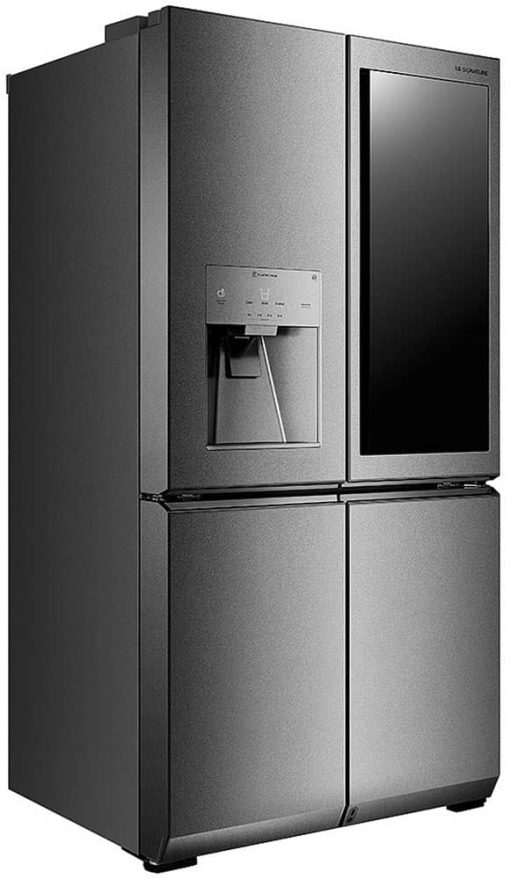 LG SIGNATURE ADA 23 Cu. Ft. Textured Steel Smart Wi-Fi InstaView Door-In-Door Counter-Depth Refrigerator - Image 5