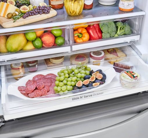 LG 27 Cu. Ft. PrintProof Stainless Steel InstaView Door-In-Door Refrigerator - Image 13