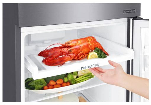 LG 11 Cu. Ft. Stainless Steel Top Freezer Refrigerator - Image 14