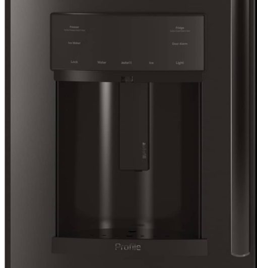 GE Profile ADA ENERGY STAR 27.7 Cu. Ft. Black Stainless French-Door Refrigerator With Hands-Free AutoFill - Image 13
