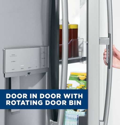 GE Profile ADA 22.1 Cu. Ft. Fingerprint Resistant Stainless Steel Counter-Depth French-Door Refrigerator With Door In Door And Hands-Free AutoFill - Image 13