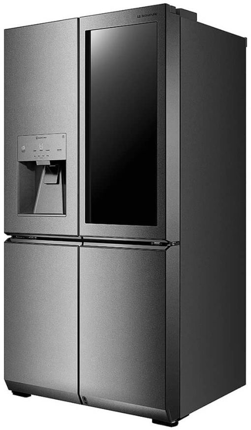 LG SIGNATURE ADA 23 Cu. Ft. Textured Steel Smart Wi-Fi InstaView Door-In-Door Counter-Depth Refrigerator - Image 6