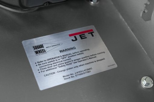 Jet SWG-272 Square Wheel Grinder 1HP, 115/230V, 1 Phase - Image 6