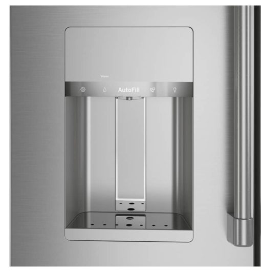 Cafe ENERGY STAR 27.6 Cu. Ft. Stainless Steel With Brushed Stainless Smart 4Door French-Door Refrigerator - - Image 14