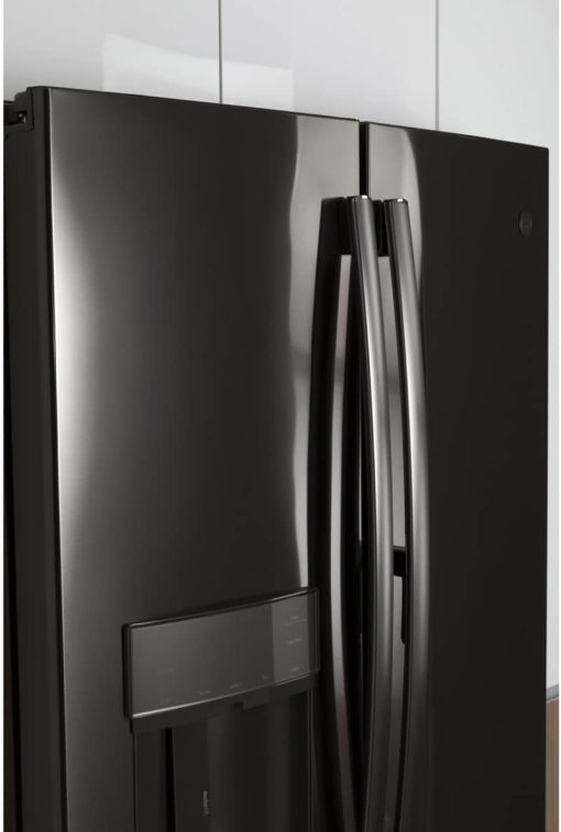 GE Profile ADA ENERGY STAR 27.7 Cu. Ft. Black Stainless French-Door Refrigerator With Hands-Free AutoFill - Image 15