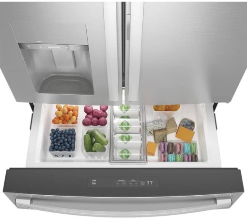 GE Profile 27.9 Cu. Ft. Fingerprint Resistant Stainless Steel Smart 4Door French-Door Refrigerator With Door In Door - - Image 20