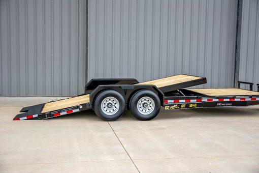 Doolittle 22' EZ Loader GT Flatbed Trailer Split-Deck Hydraulic Tilt-Bed - Image 15
