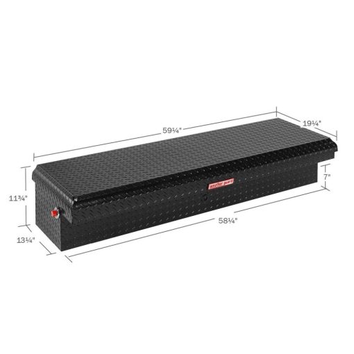 Lo-Side Box, Low Profile Passenger Side, Aluminum, Standard, 4.3 Cu. Ft. - Image 2