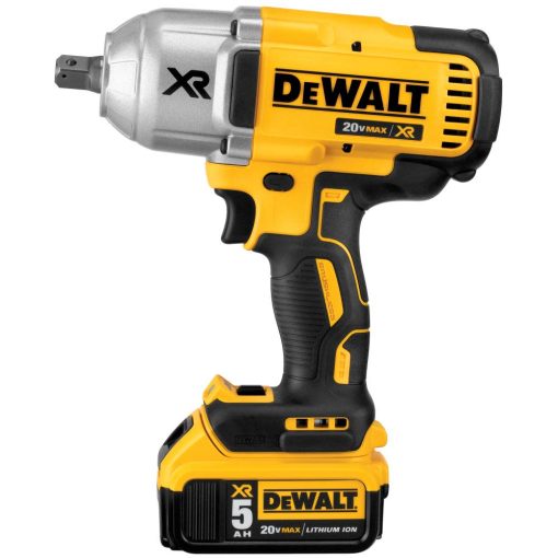 DCF899P2-20V MAX* XR Brushless High Torque 1/2" Impact Wrench Kit w/Detent Anvil Maximum initial battery voltage (measured without a workload) is 20 volts. Nominal voltage is 18. - Image 7